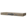 TENDA TEG1118P-16-250W Коммутатор в стойку 16-Ports 10/100/1000 Base-T + 2-Ports 1000 Base-X SFP ports 16-Ports PoE(PoE бюджет 230W) TENDA TEG1118P-16-250W Коммутатор в стойку 16-Ports 10/100/1000 Base-T + 2-Ports 1000 Base-X SFP ports 16-Ports PoE(PoE бюджет 230W)