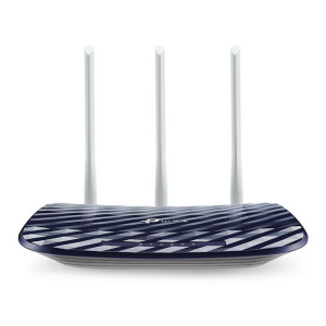 Маршрутизатор TP-LINK Archer C20(RU) AC750 Двухдиапазонный Wi-Fi роутер, чипсет Mediatek, до 433 Мбит/с на 5 ГГц + до 300 Мбит/с на 2,4 ГГц, 802.11ac/