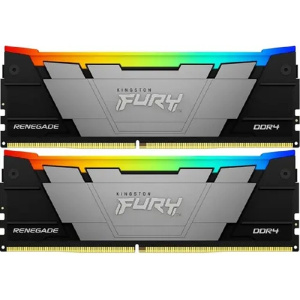 Оперативная память KINGSTON Память оперативная/ 32GB3600MT/s DDR4 CL16DIMM (Kit of 2)1Gx8 FURYRenegadeRGB