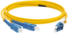 Патч-корд оптический LANMASTER, LSZH, дуплексный, LC/UPC-SC/UPC, SM OS2, 1.0 м Патч-корд оптический LANMASTER, LSZH, дуплексный, LC/UPC-SC/UPC, SM OS2, 1.0 м