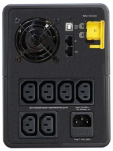 Источник бесперебойного питания APC Back-UPS BX1600MI 900Вт 1600ВА черный