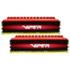 Patriot DDR4 DIMM 16GB Kit 2x8Gb PV416G320C6K PC4-25600, 3200MHz, CL16, Viper4