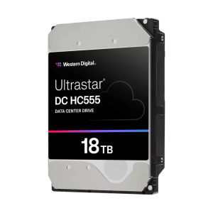 Жесткий диск серверный 3.5" 18TB WD Ultrastar DC HC555 WUH722018CL5204 SAS 12Gb/s, 7200rpm, 512MB, 512e, 0B47747