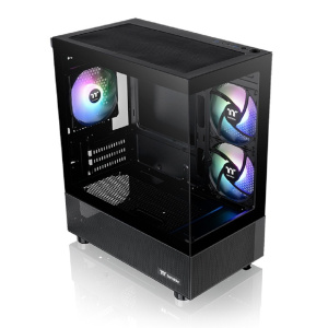 Корпус Thermaltake View 170 TG ARGB черный без БП mATX 5x120mm 2x140mm 1x200mm 2xUSB3.0 audio bott PSU