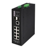 Промышленный PoE коммутатор Gigabit Ethernet OSNOVO SW-80802/ILS(port 90W,300W) Промышленный управляемый (L2+) HiPoE коммутатор Gigabit Ethernet на 8G
