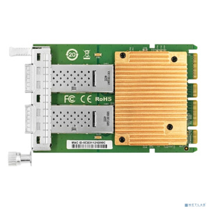Сетевой адаптер OCP 3.0 Dual-Port 40G QSFP+ Ethernet (Intel XL710) LR-LINK