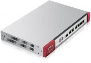 Межсетевой экран Zyxel USG FLEX 200 (USGFLEX200-RU0101F) 10/100/1000BASE-TX/SFP серебристый (упак.:1шт)