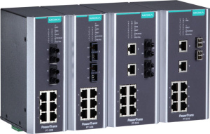 Управляемый коммутатор 8 x 10/100BaseTX, 2 x 100BaseFX (многомодовое оптоволокно), питание - 48 В пост., разъем SC