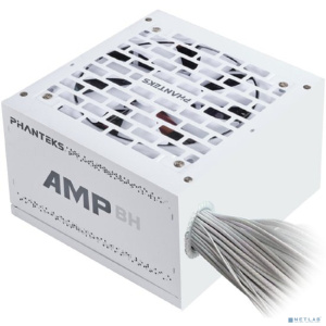 PHANTEKS Блок питания AMP BH 750W (80 Plus Bronze, ATX 3.1, APFC, 120mm Fan, White) / PH-P750B_WT01