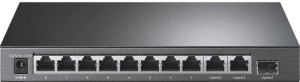 Коммутатор TP-Link Коммутатор/ 8-Port 10/100Mbps + 3-Port Gigabit Desktop Switch with 8-Port PoE+