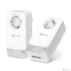 TP-Link PG2400P KIT G.hn2400 Комплект гигабитных Powerline-адаптеров со встроенной розеткой
