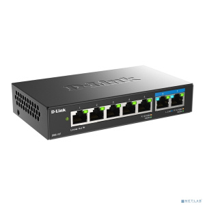 D-Link DMS-107/A1A Коммутатор с 5 портами 10/100/1000Base-T и 2 портами 100/1000/2.5GBase-T
