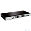 D-Link DES-3200-28_RFB/A1 Восстановленный в производственных условиях управляемый L2 коммутатор с 24 портами 10/100Base-TX, 2 портами 100/1000Base-X S