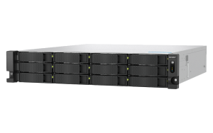 Система хранения данных QNAP ENTERPRISE 2U/12bay 8C 5,3GhzCPU/32Gb(up128)/upto 108HDD with TL-R1620Sep/SATA(3,5" 2,5")/2xUSB3.2/3xExp.slot/2x2.5GbE 2X