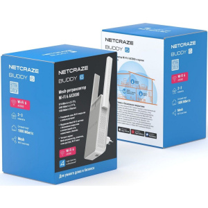 Ретранслятор Wi-Fi сигнала Netcraze Buddy 6 (NC-3411)