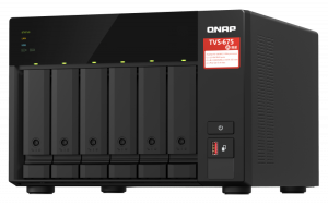 Сетевой RAID-накопитель, 6 отсеков 3,5"/2,5", 2 слота M.2 SATA / NVMe SSD, 2 порта 2,5 GbE BASE-T, HDMI. ZhaoXin KX-U6580 2.5 ГГц, 8 ГБ DDR4.