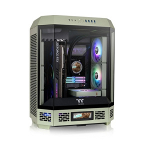 Корпус Thermaltake The Tower 600 Matcha зеленый без БП ATX 11x120mm 5x140mm 4xUSB3.0 audio bott PSU