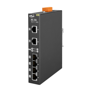 Коммутатор IoT 6 x 10/100 BaseTX (4 x PoE), питание 12 ~ 57 В пост., металлический корпус
