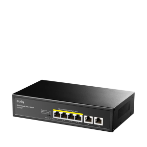Коммутатор CUDY Коммутатор/ 6-Port 10/100/1000M PoE+ Switch, 4-Port 10/100/1000 BASE-T Gigabit PoE+ ports, 2-Port 10/100/1000 BASE-T Gigabit Uplink ports, 802.3at