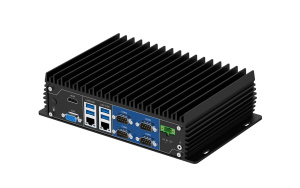 Российский промышленный встраиваемый компьютер FRONT C3213, на базе процессора Intel Celeron J6412 / RAM 4 Гб SO-DIMM DDR4 / SSD M.2 512 Гб / 1 x RS2