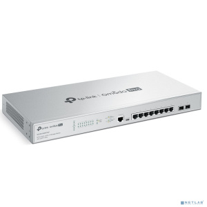 TP-Link S5500-8MHP2XF Управляемый коммутатор Omada Pro уровня 2+ с 8 портами PoE+ 2,5 Гбит/с и 2 портами SFP+
