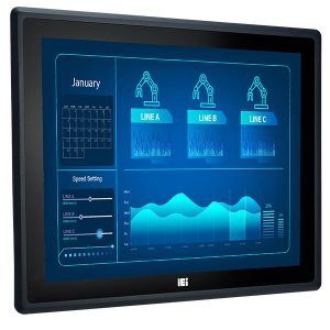 Панельный компьютер PPC-F17D-ULT5-i5/4G/PC