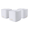 Маршрутизатор ASUS XD5(W-3-PK) WiFi 6 2x1G+2x1G+2x1G 2402+574Mbps 5GHz/2.4GHz (90IG0750-MO3B20)