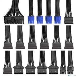 Exegate EX282154RUS-OEM Блок питания 700W ExeGate 80 PLUS® Bronze 700PPH-OEM (ATX, APFC, КПД 89% (80 PLUS Bronze), 12cm fan, 20+4pin, 2x(4+4)pin, 4xPC