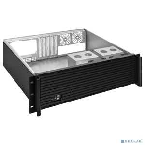 Exegate EX292701RUS Серверный корпус ExeGate Pro 3U390-11 <RM 19", высота 3U, глубина 390, БП 400ADS, USB>