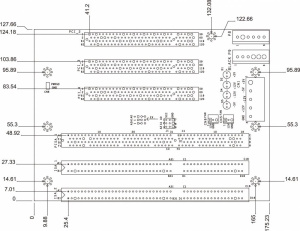 Объединительная плата IP-6S, 6 слотовая, слоты расширения: PCISA, 3 x PCI, 2 x ISA