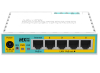 Маршрутизатор/ hEX PoE lite 5xEthernet with PoE output for four ports, USB, 650MHz CPU, 64MB RAM, RouterOS L4