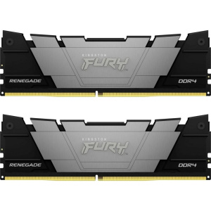 Оперативная память KINGSTON Память оперативная/ 32GB 4000MT/s DDR4 CL19 DIMM (Kit of 2) 1Gx8 FURY Renegade Black