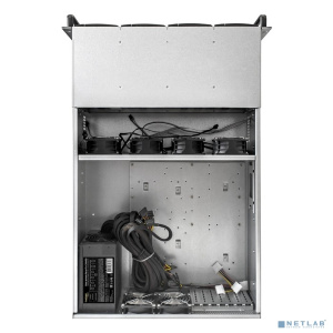 Exegate EX292554RUS Серверный корпус ExeGate Pro 4U660-HS24 <RM 19", высота 4U, глубина 660, БП 800ADS, 24xHotSwap, USB>