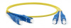 Патч-корд Hyperline FC-D2-9-SC/UR-SC/UR-H-1M-LSZH-YL FC-D2-9-SC/UR-SC/UR-H-1M 2x9/125 OS1/OS2 SC дуплекс-CS дуплекс 1м LSZH желтый