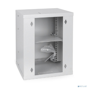 Cabeus WSC-8Um Шкаф телекоммуникационный настенный 10" 8U 326x300x405mm (ШхГхВ) дверь металл
