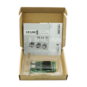 Сетевой адаптер Lr-Link LREC9222HT PCIe 2.1 x1, Intel i350, 2*RJ45 1G NIC Card (302472)