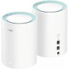 Маршрутизатор CUDY AC1200 Wi-Fi Gigabit Mesh Solution 2-Pack, Chipset MT7621+MT7613B+MT7603, Dual-Band, 867Mbps at 5GHz + 300Mbps at 2.4GHz, 802.11ac/