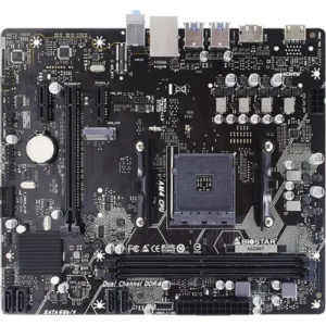 Biostar A520MT {Soc-AM4 AMD A520 2xDDR4 mATX AC`97 8ch(7.1) GbLAN RAID+HDMI+DP}