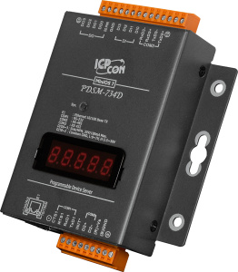 3-портовый программируемый сервер RS-232, RS-422 и RS-485 с индикацией