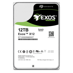 Жесткий диск SEAGATE Жесткий диск/ HDD SAS 12Tb Exos 12GB 7200 256MB 1 year warranty