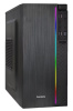 Корпус MINITOWER mATX W/PSU 2xUSB+USB3.0 HD аудио черный с RGB подсветкой mEVO-9302 EX287882RUS EXEGATE