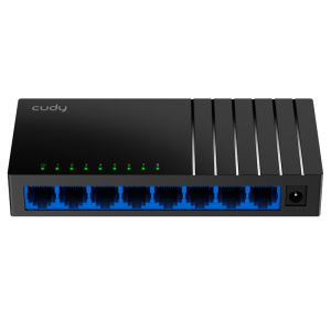 Коммутатор CUDY 8-Port Gigabit Desktop Switch 5-Port Gigabit Desktop Switch, 5 10/100/1000M RJ45 Ports, Loop Detection, Desktop Plastic Case, Power S