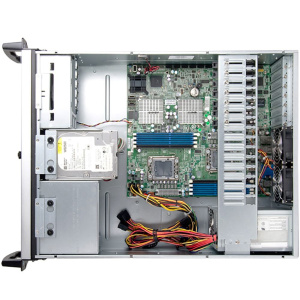 Корпус Chenbro RM41300H12*13729 For Tesla GPU MB 12"x13", 3x5.25"+2x3"
+4 Internal 3.5, 120mm FAN, wo PSU, w/ Front Door