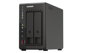 Система хранения данных QNAP SMB QC 2.0GHzCPU/8gb(16)/2 bay SATA (3.5" or 2.5")/2xM.2/2x2.5 GbE/2xHDMI/iSCSI/1xPS/3YW TS-253E-8G-EU-QL
