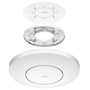 Точка доступа Wi-Fi CUDY AX3000 Wi-Fi 6 2 5G Access Point AX3000 Dual Band Ceiling Mount Wi-Fi 6 Access Point, Chipset MT7981, 802.11ax/ac/a/b/g/n, 24