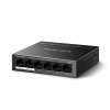 Коммутатор MERCUSYS Коммутатор/ 6-Port 10/100 Mbps Desktop Switch with 4-Port PoE+ PORT: 4? 10/100 Mbps PoE+ Ports, 2? 10/100 Mbps Non-PoE Ports SPEC: Compatible with