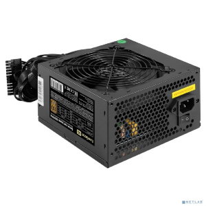 Exegate EX298359RUS Блок питания 450W ExeGate 80 PLUS® Bronze 450PPH (ATX, APFC, КПД 88% (80 PLUS Bronze), 12cm fan, 24pin, (4+4)pin, 2xPCI-E, 3xSATA,