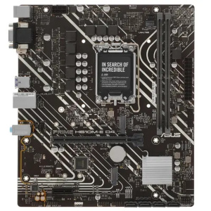 Материнская плата ASUS PRIME H610M-E D4-CSM, LGA1700 2xDDR4 4xSATA3 2xM.2 1xD-SUB, 1xHDMI, 1xDP mATX