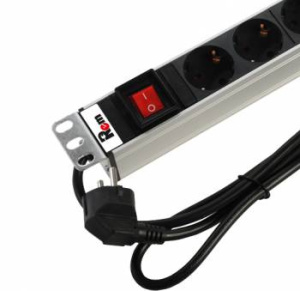 Блок распределения питания Rem R-16-8S-V-440-1.8 гор.размещ. 8xSchuko базовые 16A Schuko 1.8м