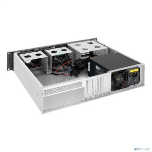 Exegate EX298534RUS Серверный корпус ExeGate Pro 2U400-04 <RM 19", высота 2U, глубина 400, БП 1000PPH-SE, 2*USB>